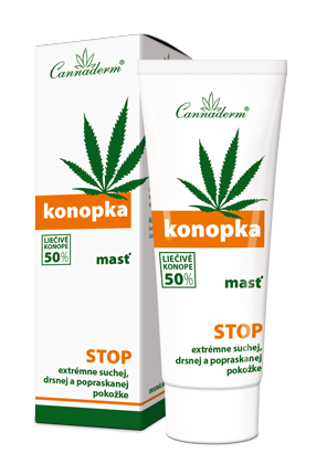 Cannaderm Konopka masť pre suchú pokožku