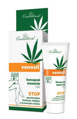 Cannaderm Venosil konopné mazanie