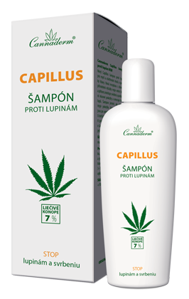 Cannaderm Capillus šampón proti lupinám NEW