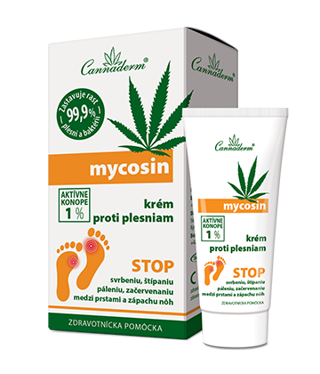 Cannaderm Mycosin krém proti plesniam 