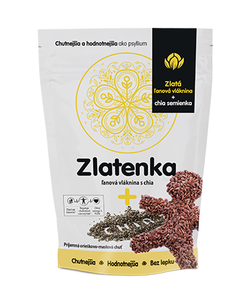 Zlatenka ľanová vláknina s chia 300 g