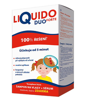 LiQuido DUO Forte šampon na vši + sérum 