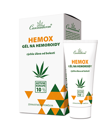 Cannaderm Hemox gél na hemoroidy 