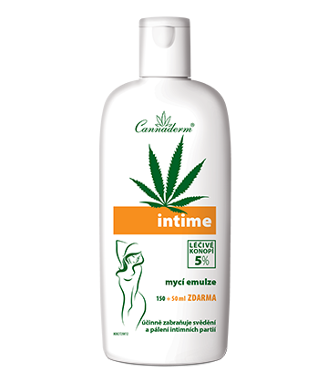 Cannaderm Intime NEW mycí emulze