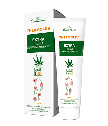 Cannaderm Thermolka EXTRA hrejivé konopné mazanie