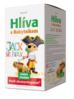 Imunit® Hlíva ústřičná PRO DĚTI s Rakytníkem JACK HLÍVÁK