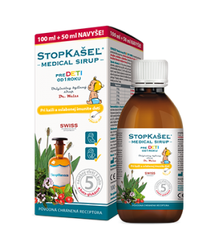 STOPKAŠEĽ® Medical sirup OD 1 ROKU Dr. Weiss