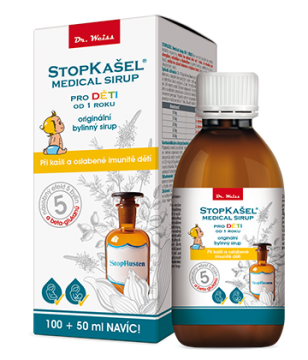 STOPKAŠEL® Medical sirup OD 1 ROKU Dr. Weiss