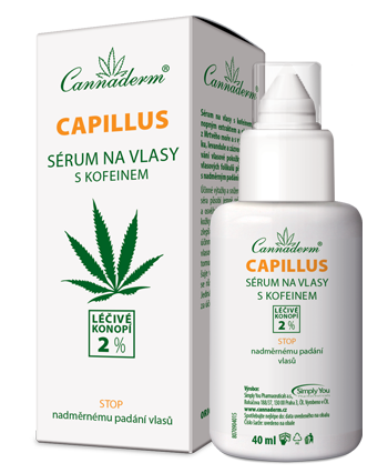 Cannaderm Capillus sérum na vlasy s kofeinem