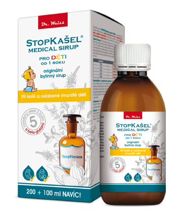 STOPKAŠEL Medical sirup OD 1 ROKU