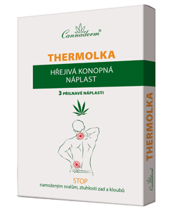 Cannaderm Thermolka hřejivá konopná náplast